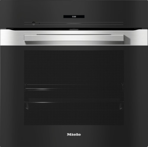 H 7263 Bp Clean Touch Steel - 24" Oven With Clear Text Display, Connectivity, And Self Clean.