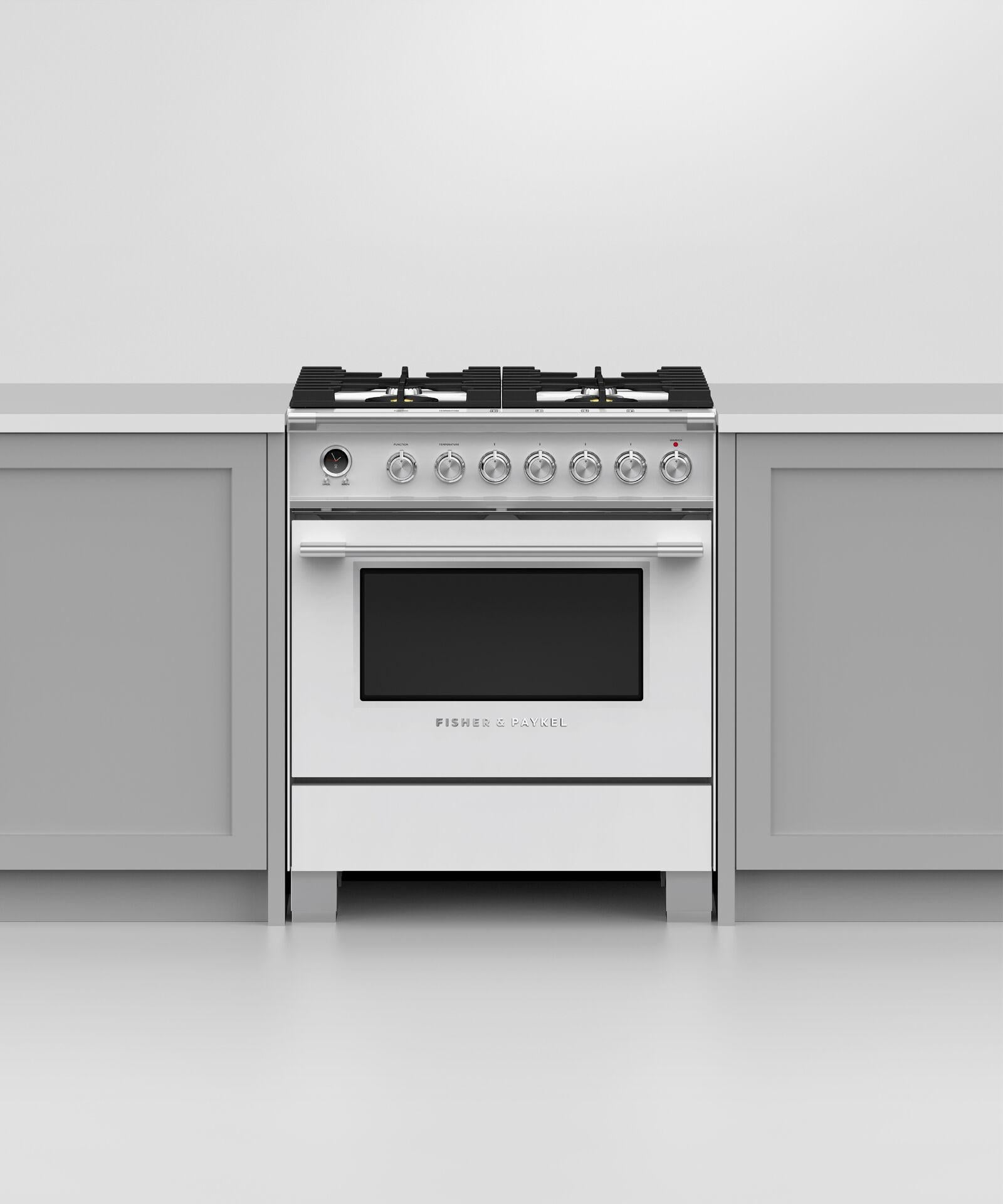 Fisher and Paykel Gas Ranges Professional Gas Range