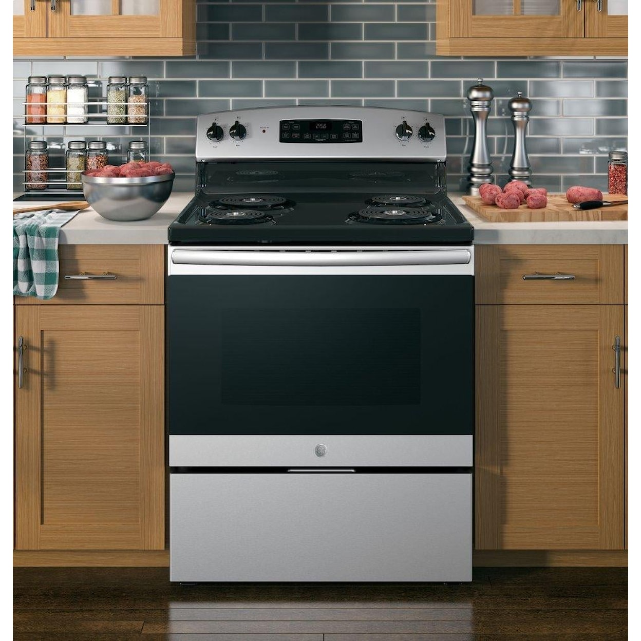 GE Appliances Electric Ranges 30" Freestanding Coil Electric Range