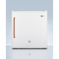 Compact All-Refrigerator With Antimicrobial Pure Copper Handle