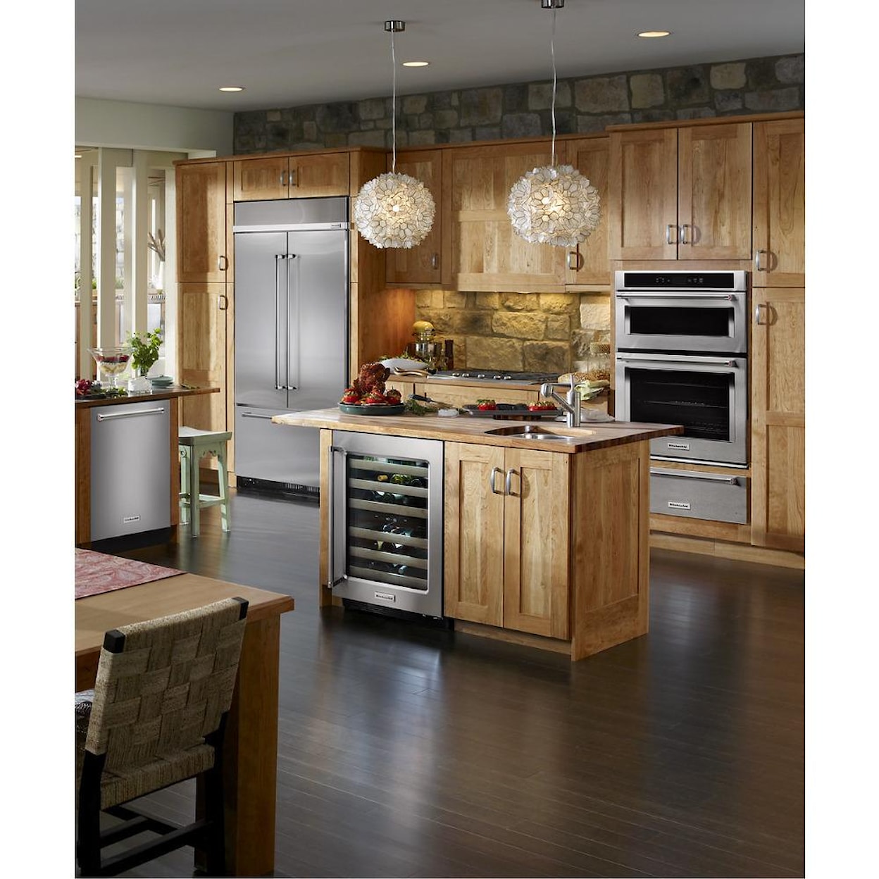 KitchenAid Refrigerators Side By Side Built In Refrigerator