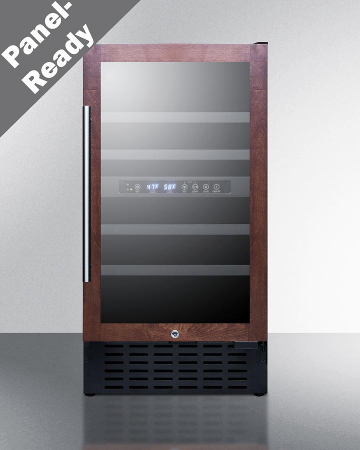 Summit Refrigerators SWC182ZPNR 18" Wide Builtin Wine Cellar (panel