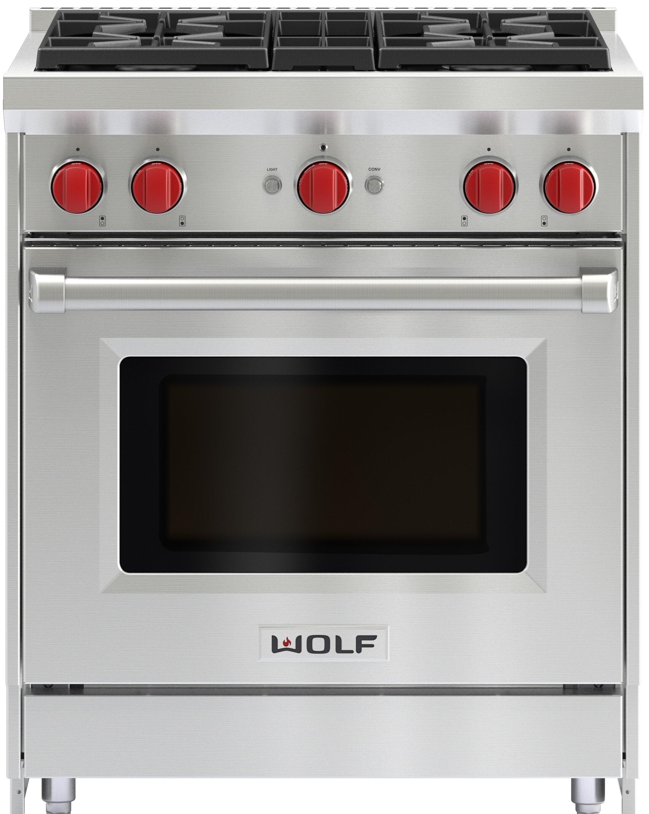 30" Free Standing Gas Range