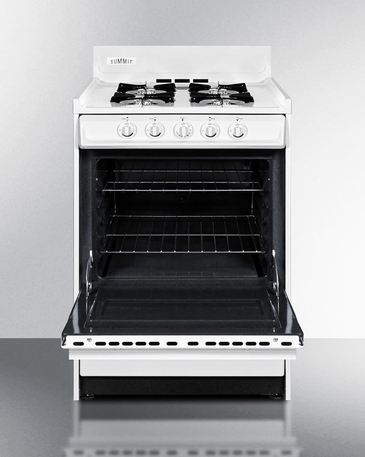 24" Free Standing Gas Range