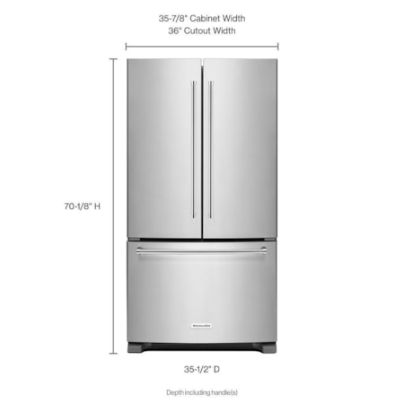 KitchenAid Freestanding Refrigerator