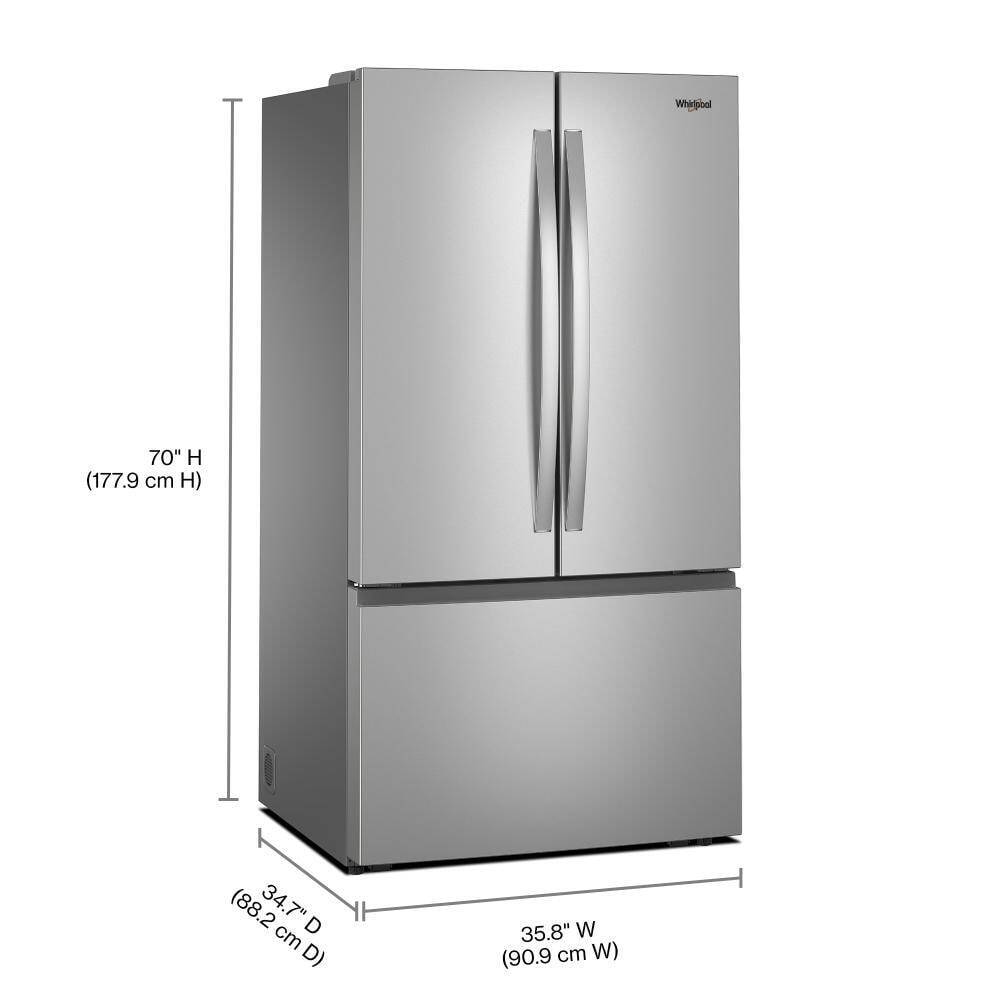 Whirlpool Refrigerators French Door Freestanding Refrigerator