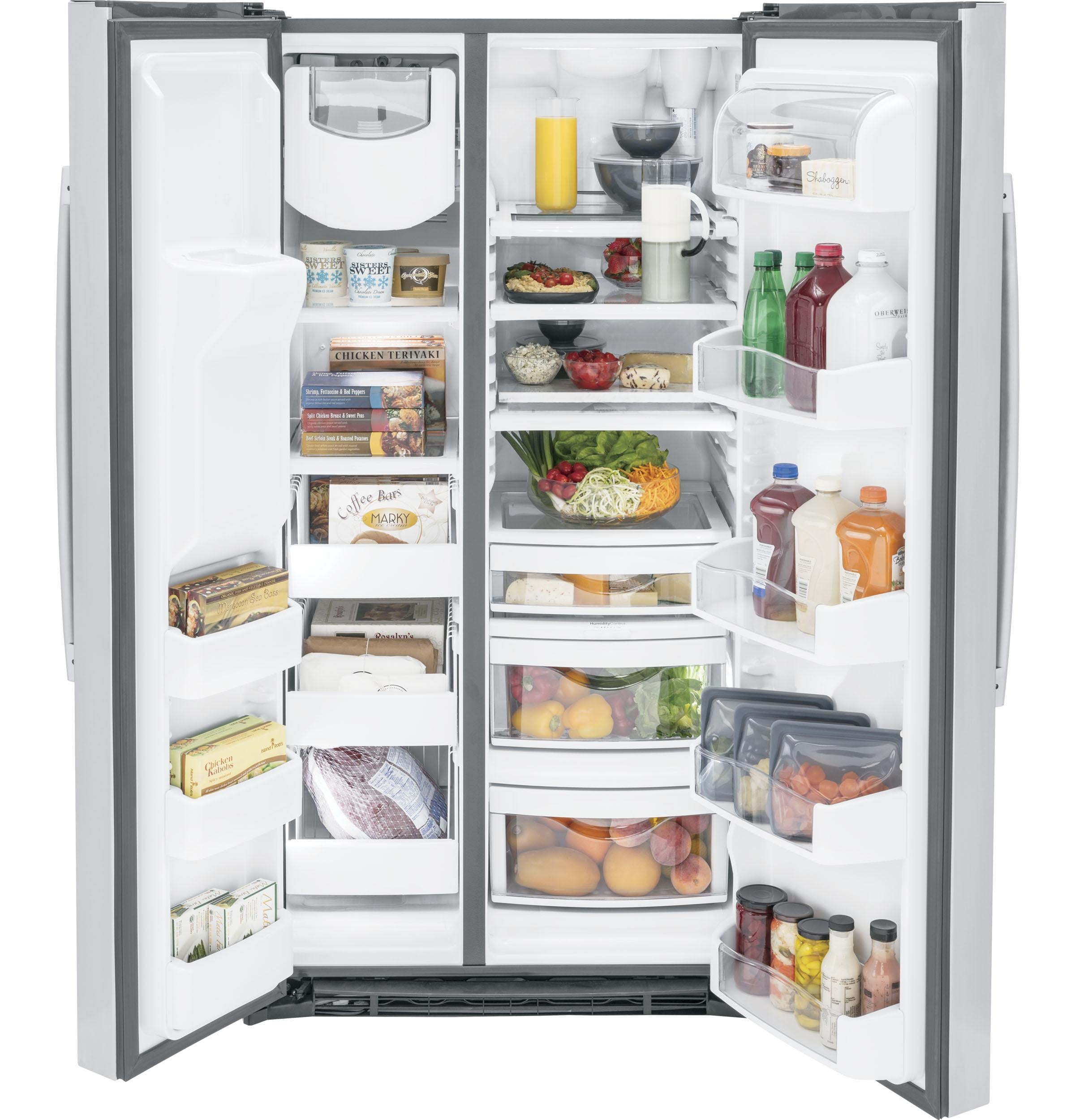 Side By Side Freestanding Refrigerator