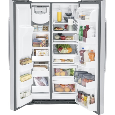 Side By Side Freestanding Refrigerator