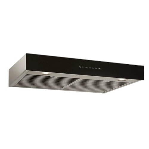 30-Inch Under-Cabinet Range Hood W/ Purled™, Energy Star, 550 Max Blower Cfm, Black Glass (Ucb3 Series)