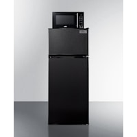 Microwave/Refrigerator-Freezer Combination With Allocator