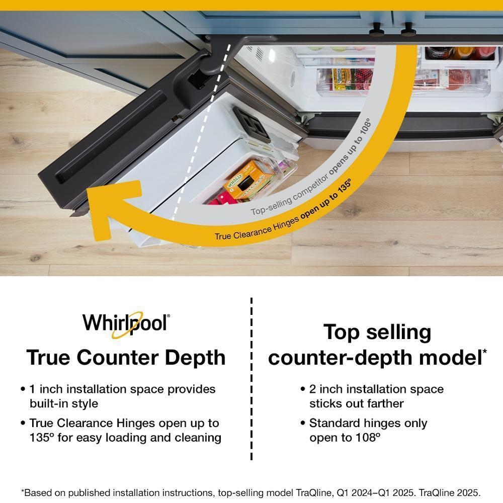 Whirlpool Refrigerators French Door Freestanding Refrigerator