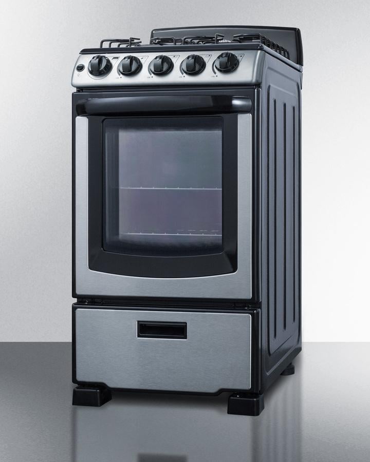 20" Free Standing Gas Range