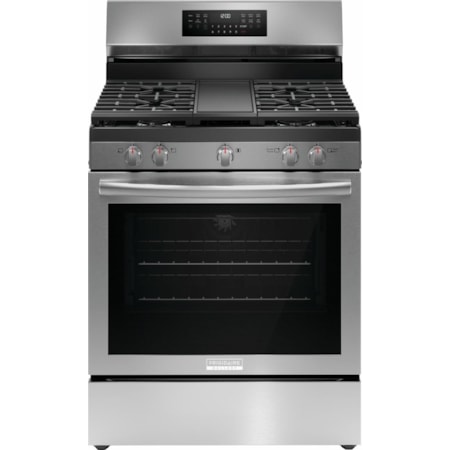 30" Free Standing Gas Range