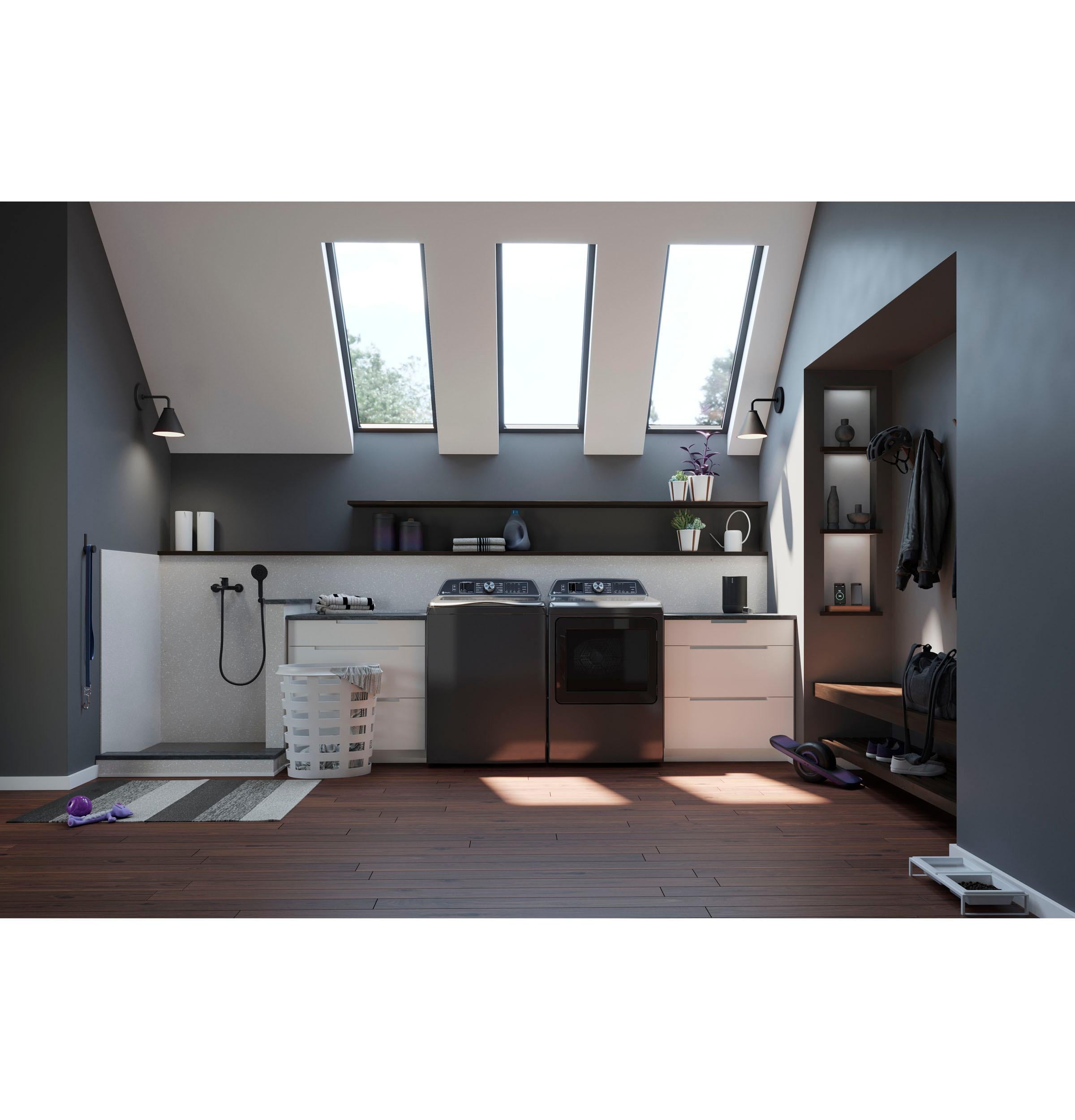 GE Appliances Laundry Top Load Matching Electric Dryer