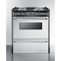 30" Wide Electric Coil Range