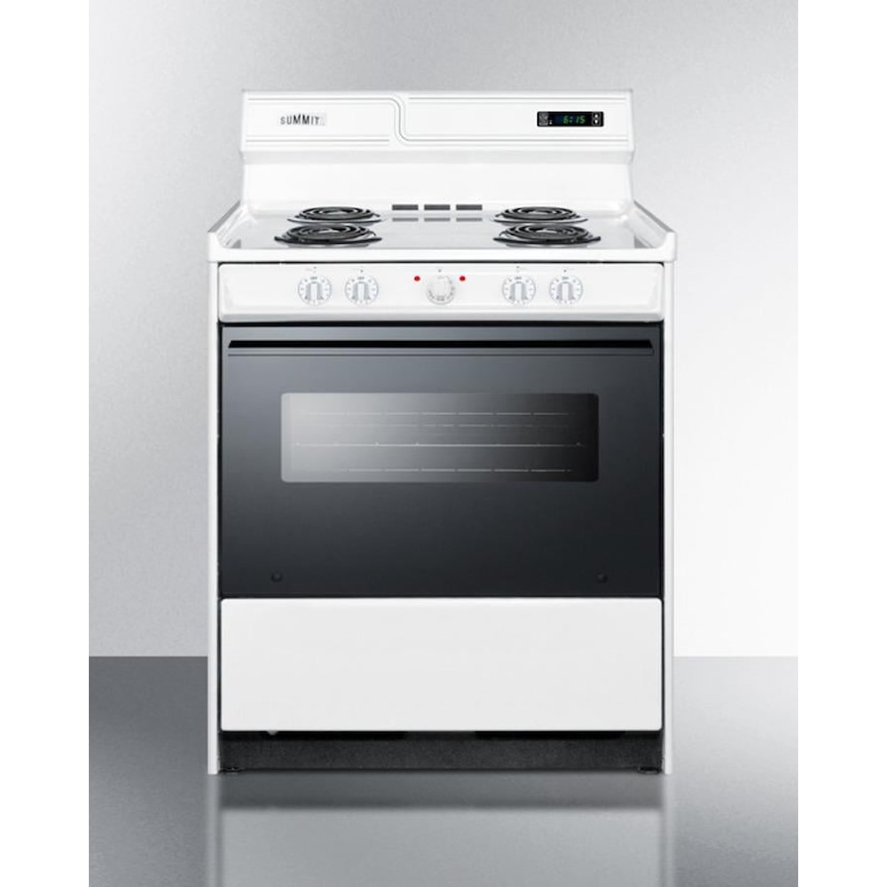 Summit Electric Ranges 30" Freestanding Coil Electric Range