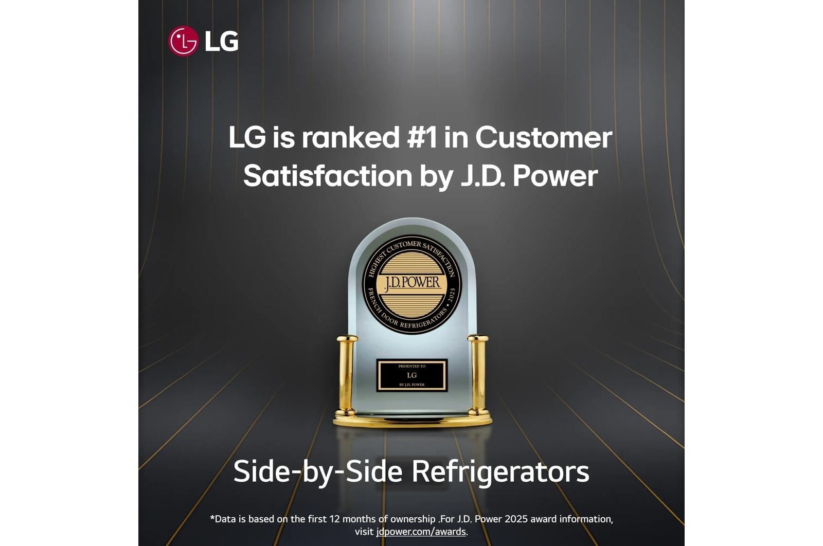 LG Refrigerators Side By Side Freestanding Refrigerator