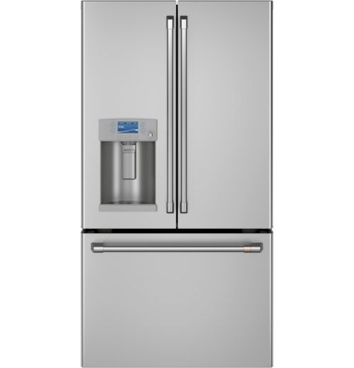 Caf(Eback)™ Energy Star® 22.1 Cu. Ft. Smart Counter-Depth French-Door Refrigerator With Hot Water Dispenser