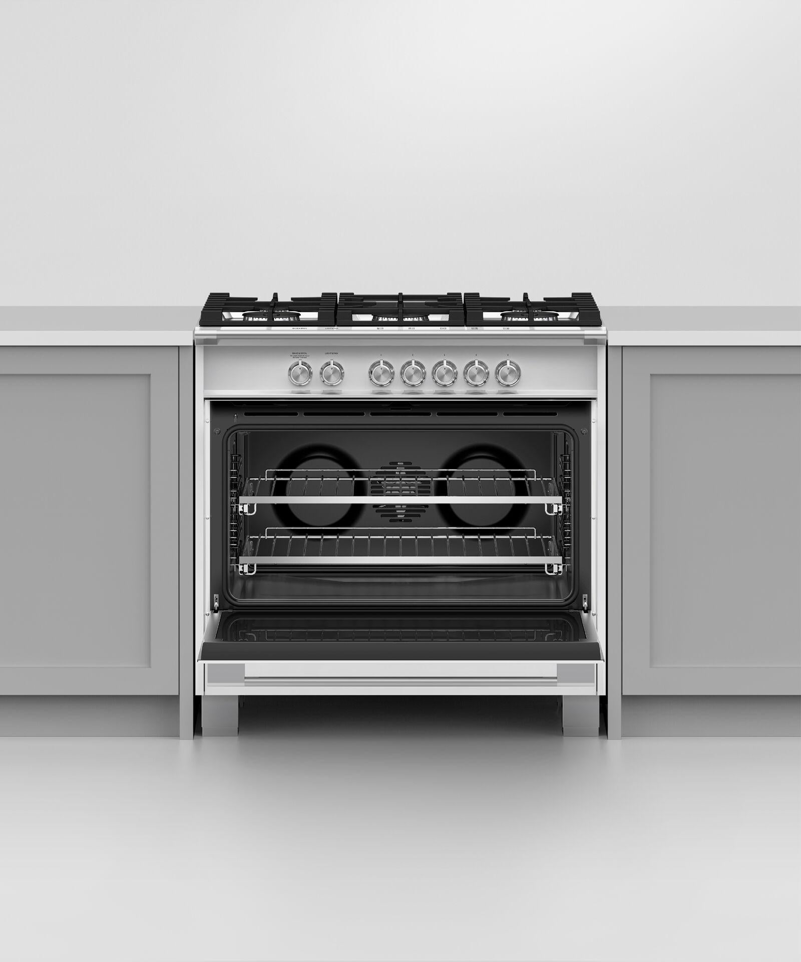 Fisher and Paykel Gas Ranges 36" And Larger Free Standing Gas Range