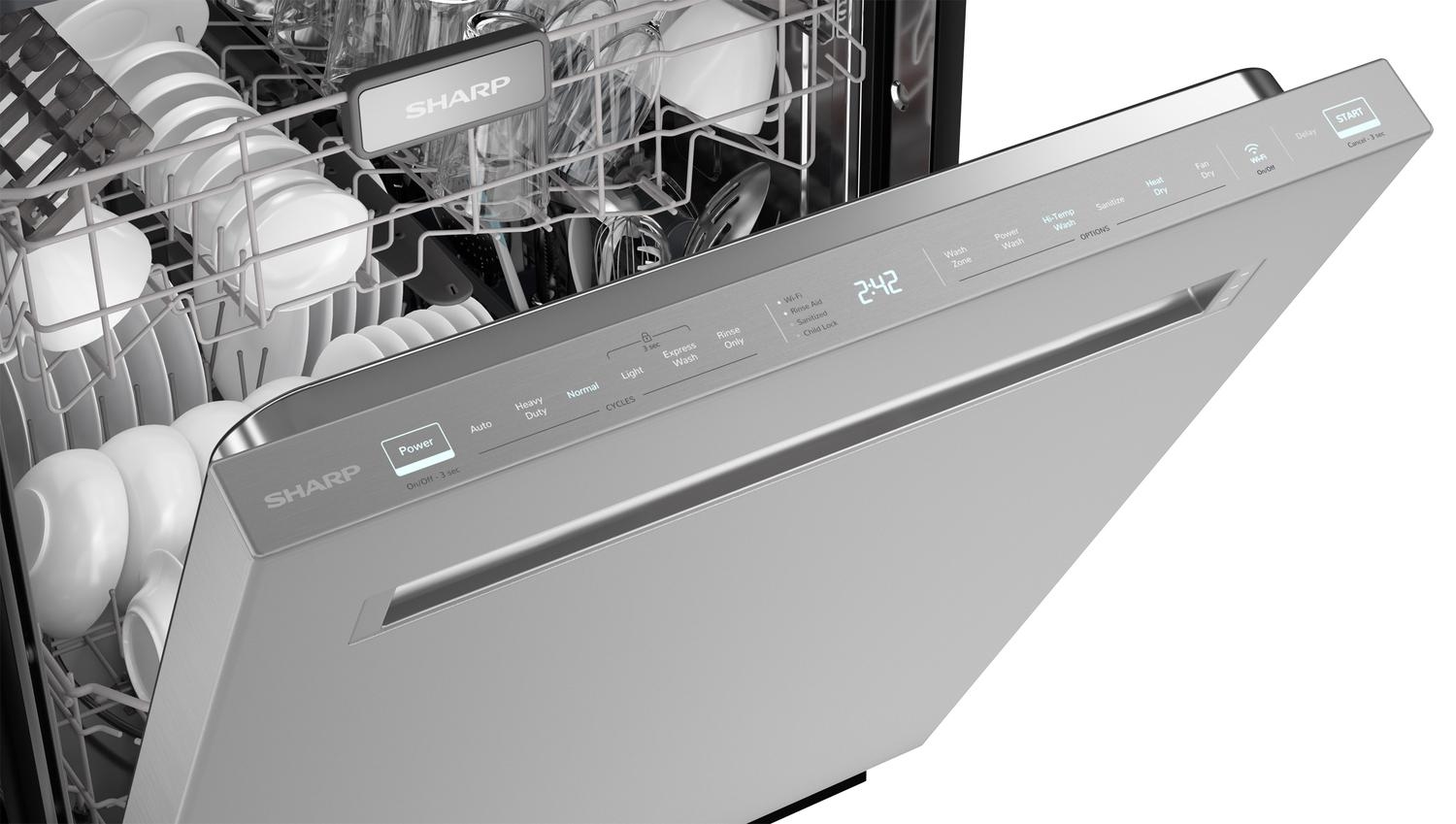 Sharp Appliances Built-in Dishwasher