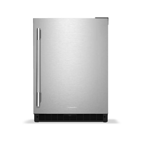 24" Undercounter Refrigerator With Stainless Steel Door