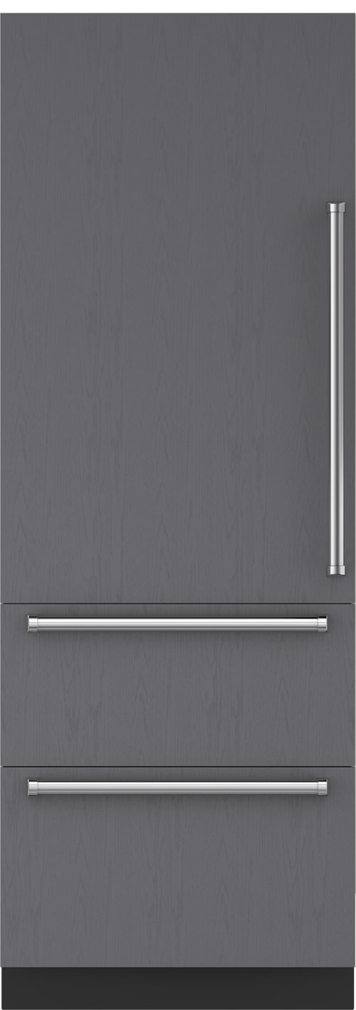30" Designer Over-And-Under Refrigerator - Panel Ready
