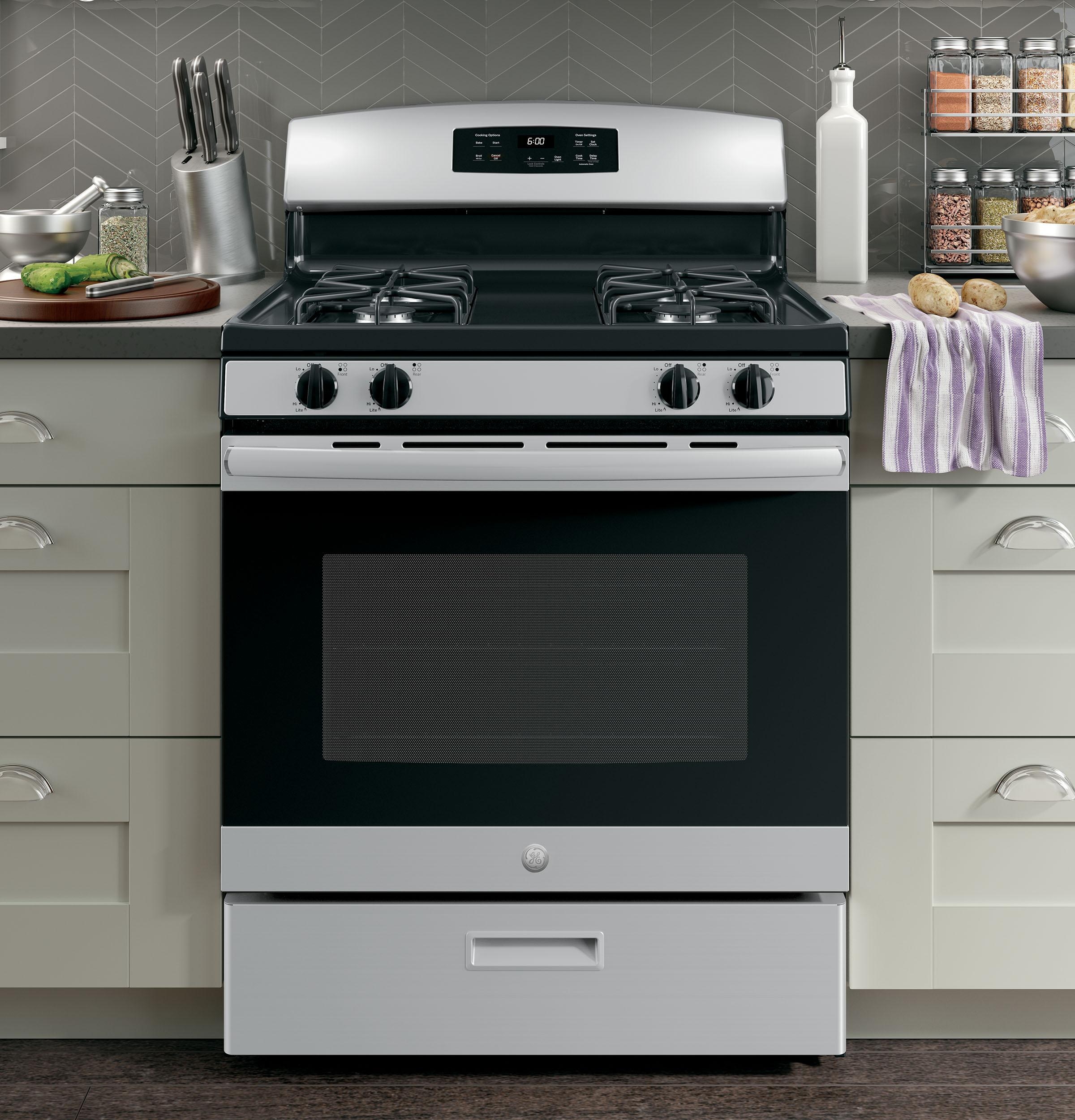 GE Appliances Gas Ranges 30" Free Standing Gas Range