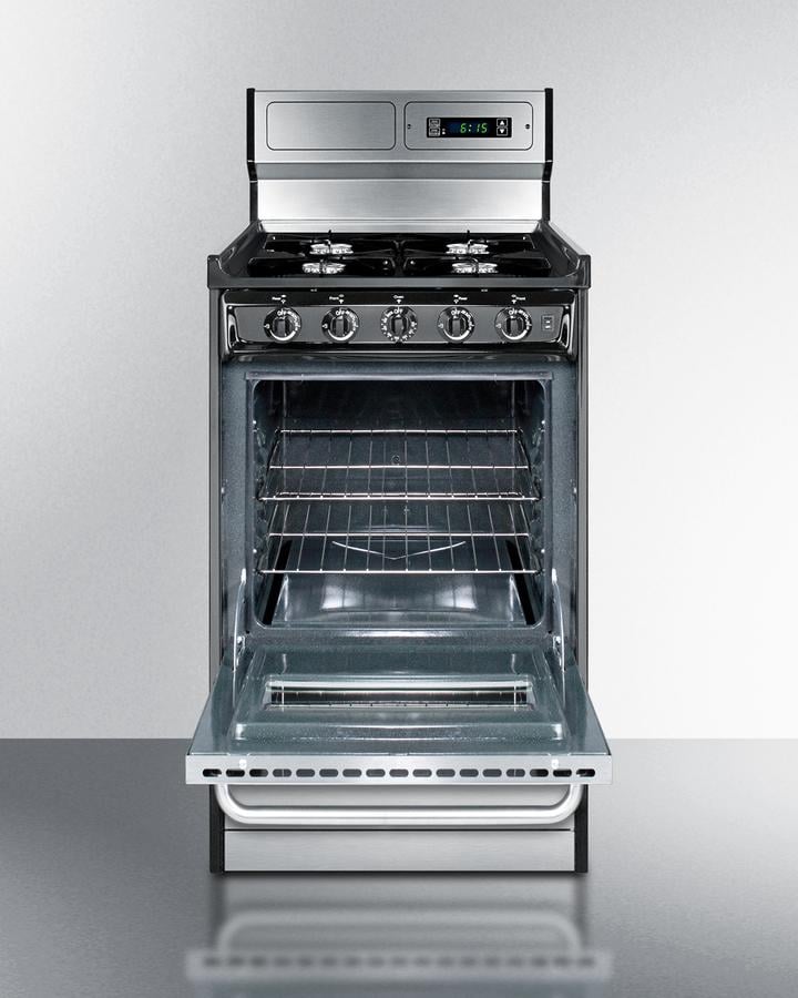 20" Free Standing Gas Range