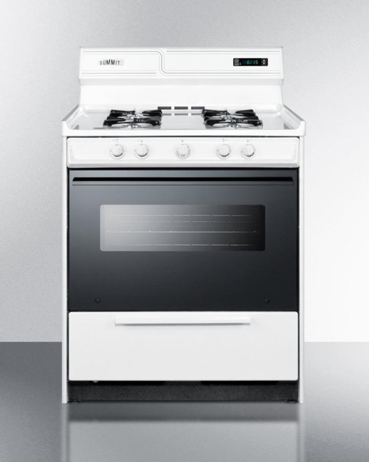 30" Free Standing Gas Range