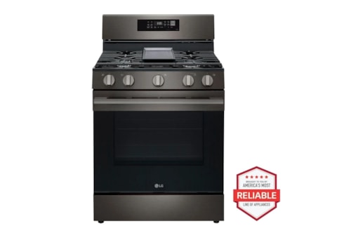 6.3 Cu. Ft. Smart Wi-Fi Enabled Probake Convection® Gas Range With Air Fry & Easyclean®