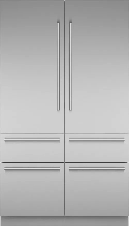 Freedom® Built-In French Door Bottom Freezer Masterpiece® Stainless Steel