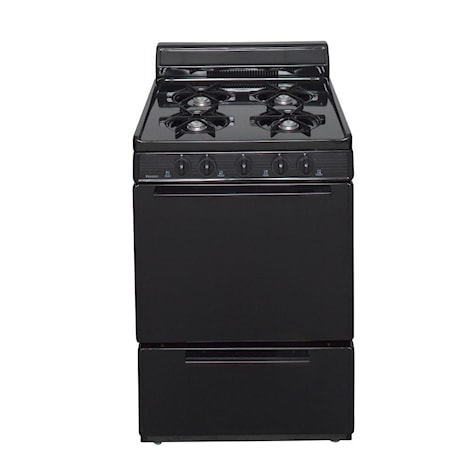 24" Free Standing Gas Range