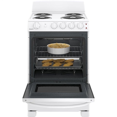 24&quot; Freestanding Coil Electric Range