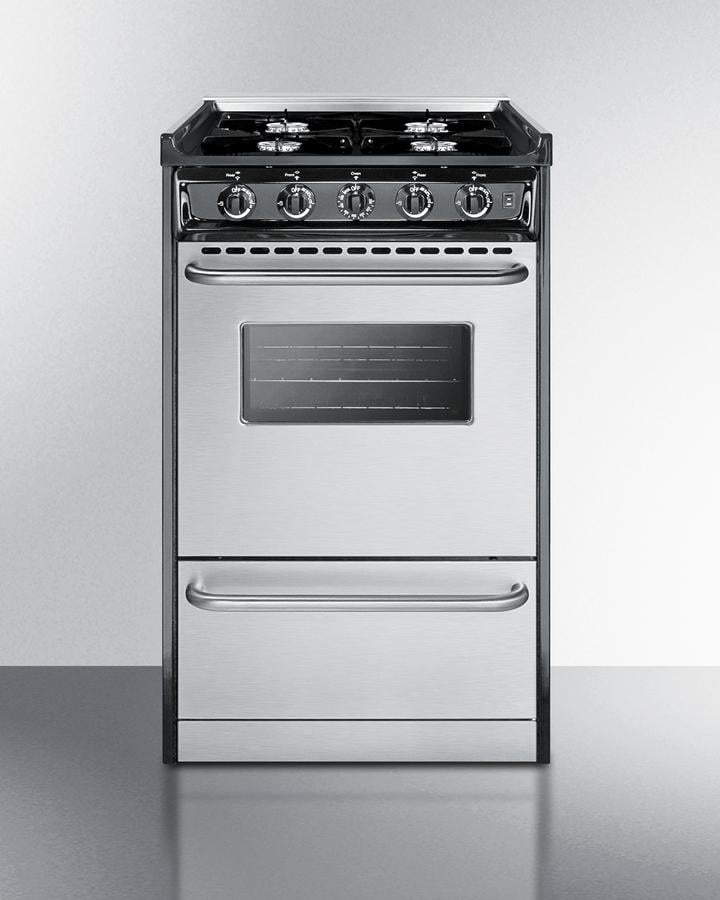 20" Free Standing Gas Range
