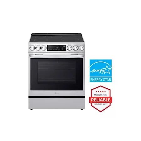 6.3 Cu. Ft. Smart Induction Slide-In Range With Instaview(R), Probake Convection(R), Air Fry, And Air Sous Vide