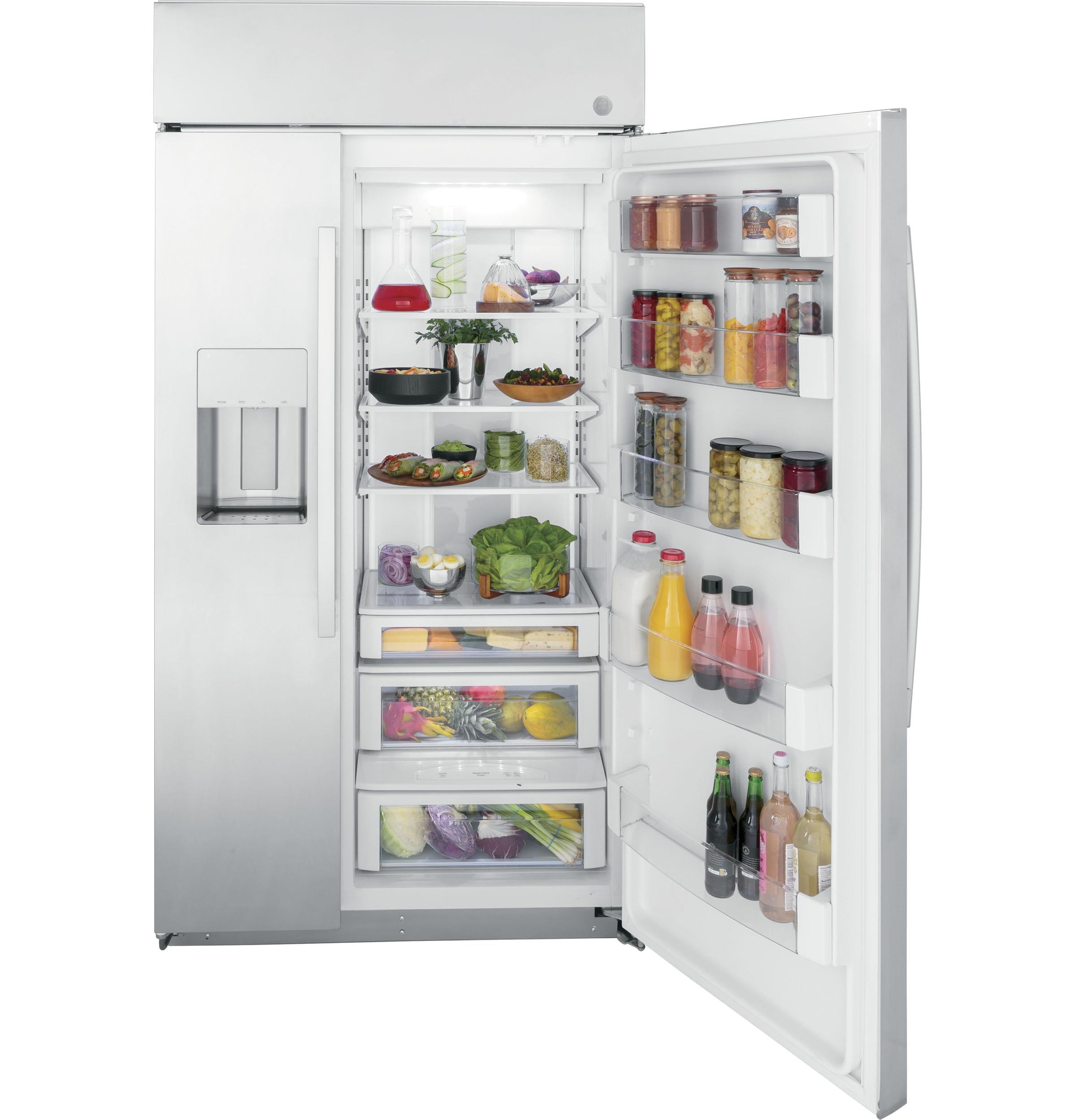 GE Appliances Refrigerators Side By Side Built In Refrigerator