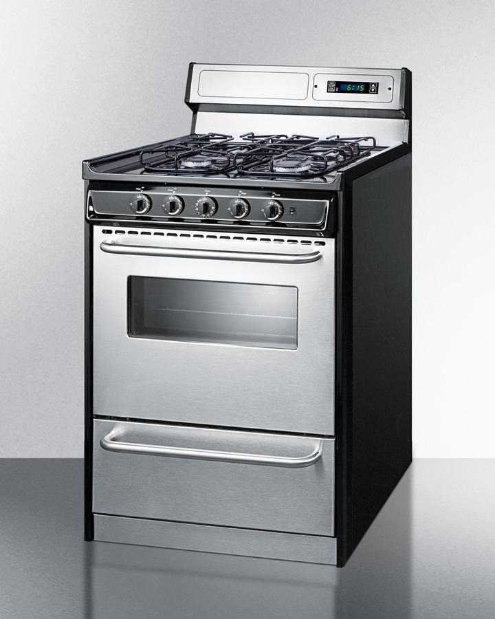 24" Free Standing Gas Range