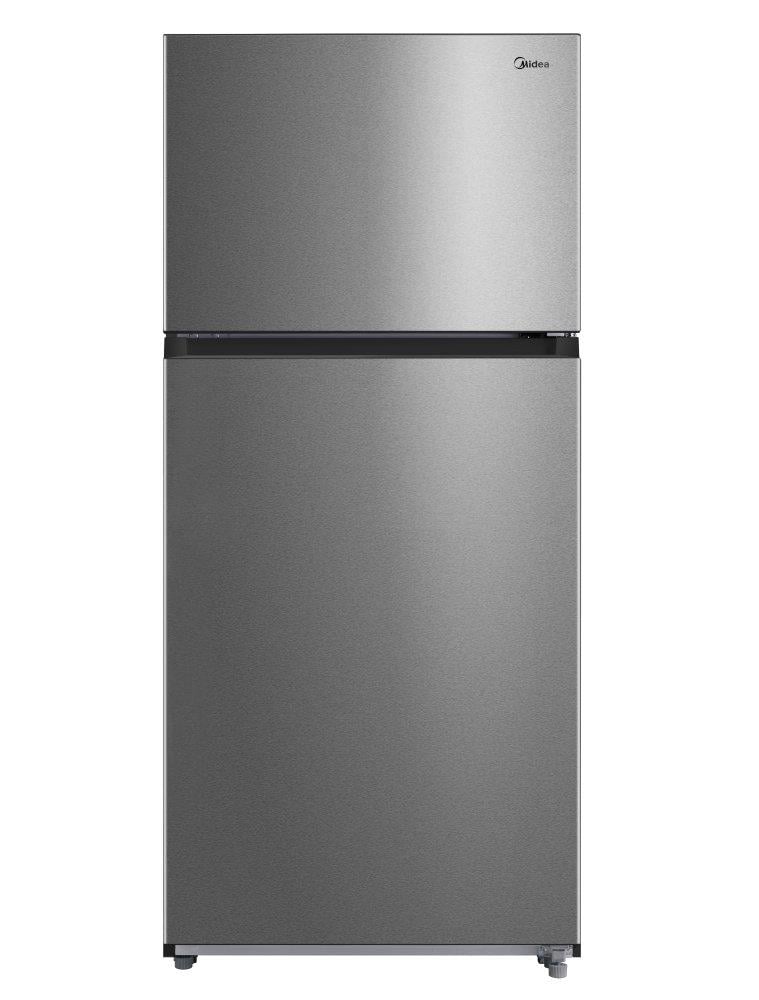 Midea MRT18S3AST 18 cu ft Top Mount Freezer Stainless Steel Simon's