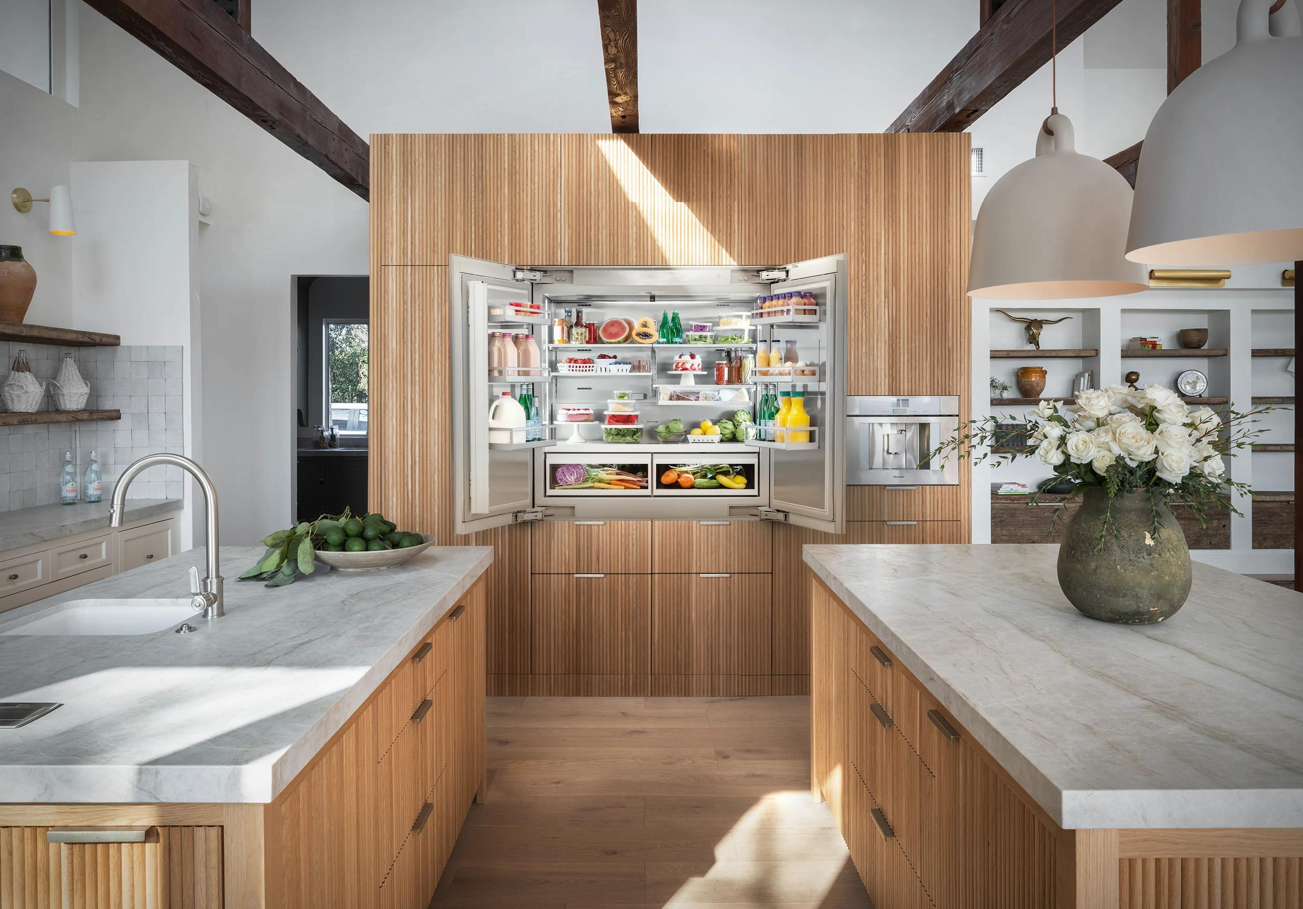 French Door Built In Refrigerator