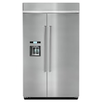 29.5 cu. ft 48-Inch Width Built-In Side by Side Refrigerator