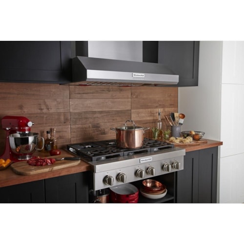 KitchenAid® 36'' 6-Burner Commercial-Style Gas Cooktop