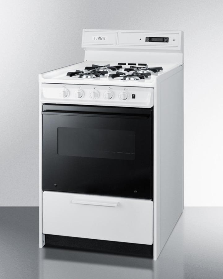 24" Free Standing Gas Range
