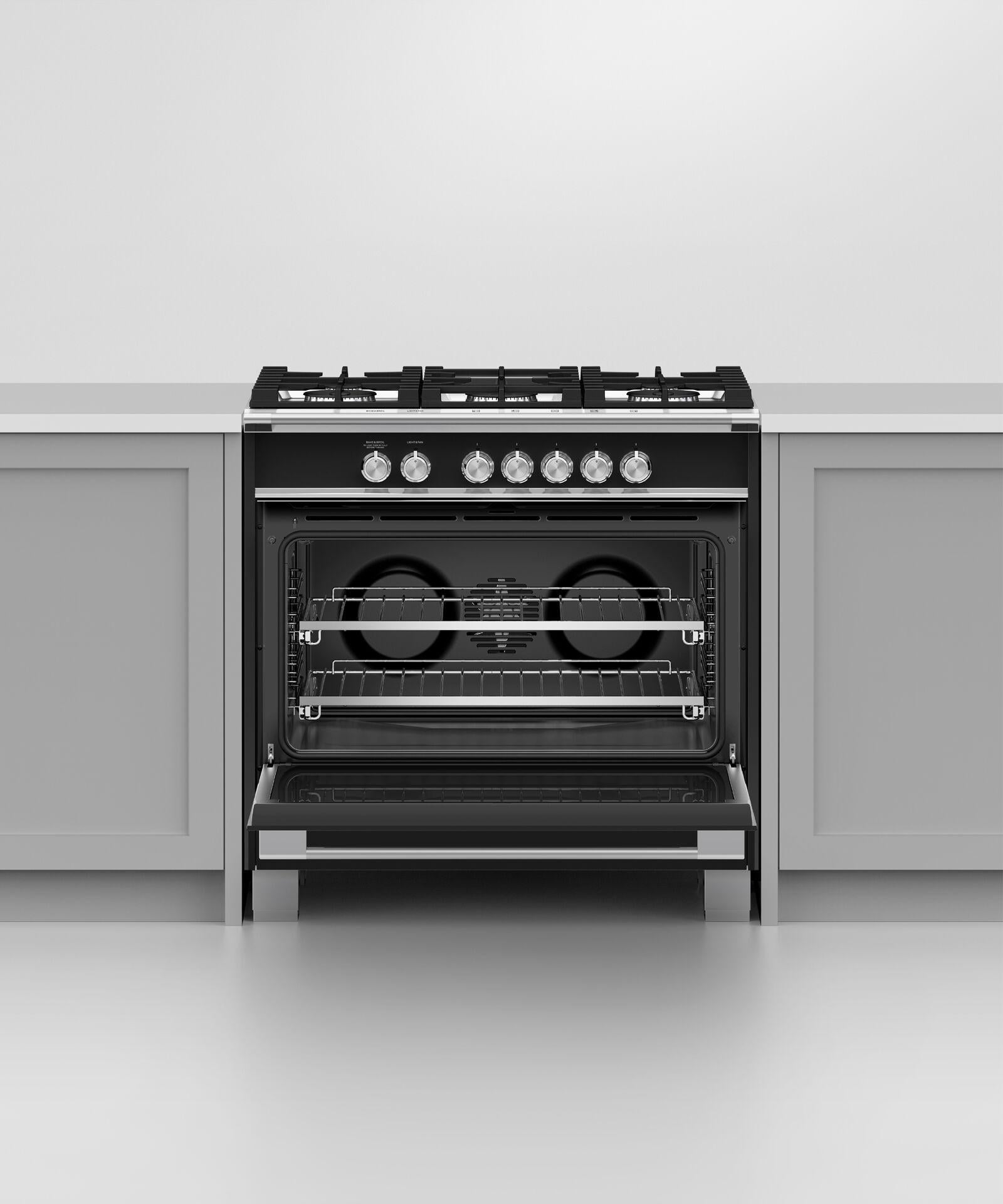 Fisher and Paykel Gas Ranges 36" And Larger Free Standing Gas Range