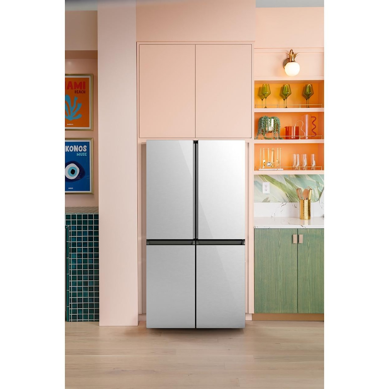 Café Refrigerators French Door Freestanding Refrigerator