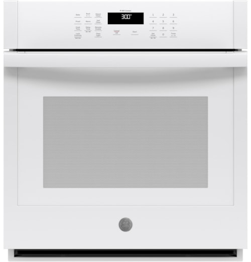 GE 27" Built-In Single Wall Oven White