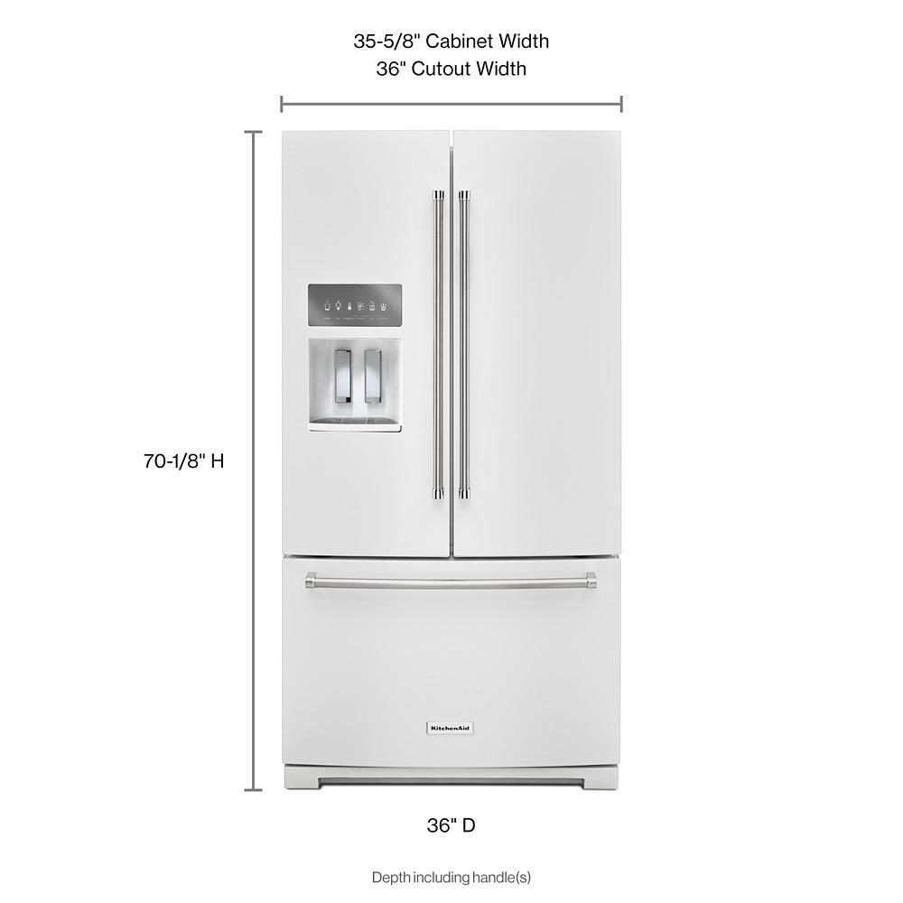 KitchenAid Refrigerators French Door Freestanding Refrigerator