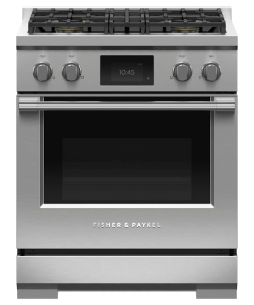 30" Series 9 Professional Dual Fuel 4 Burner Self-Cleaning Range