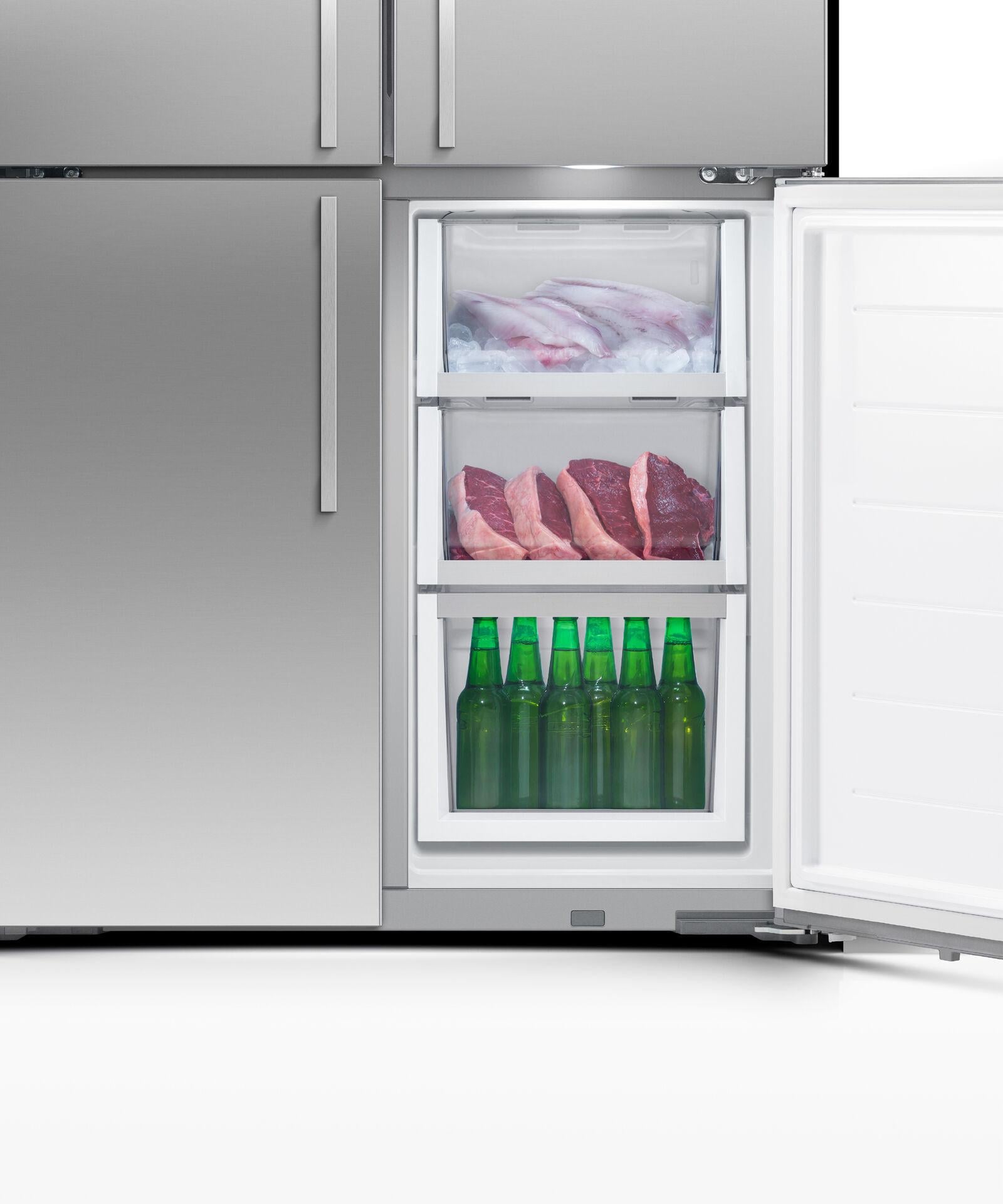 Fisher and Paykel Refrigerators French Door Freestanding Refrigerator