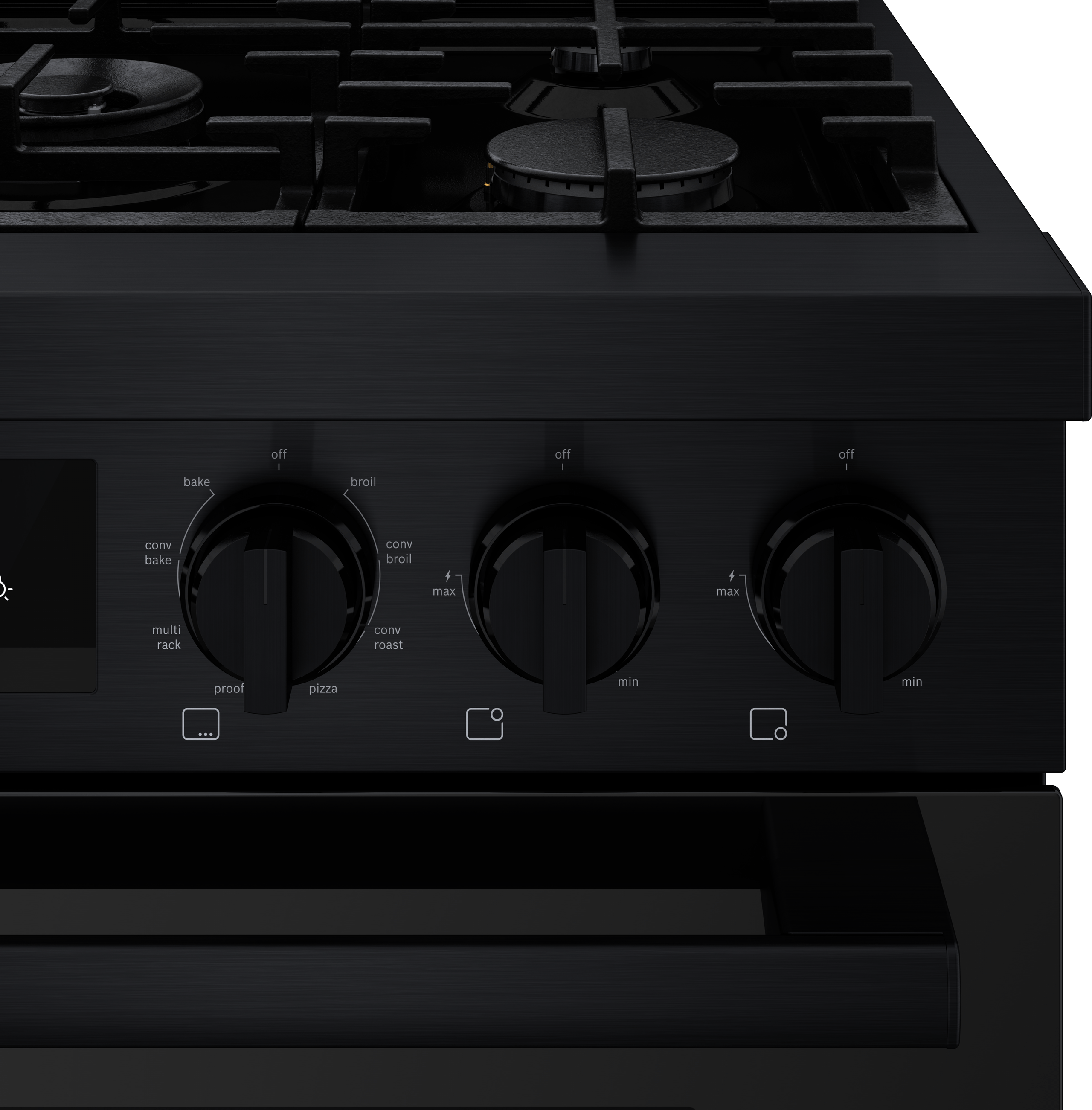 30" Free Standing Gas Range