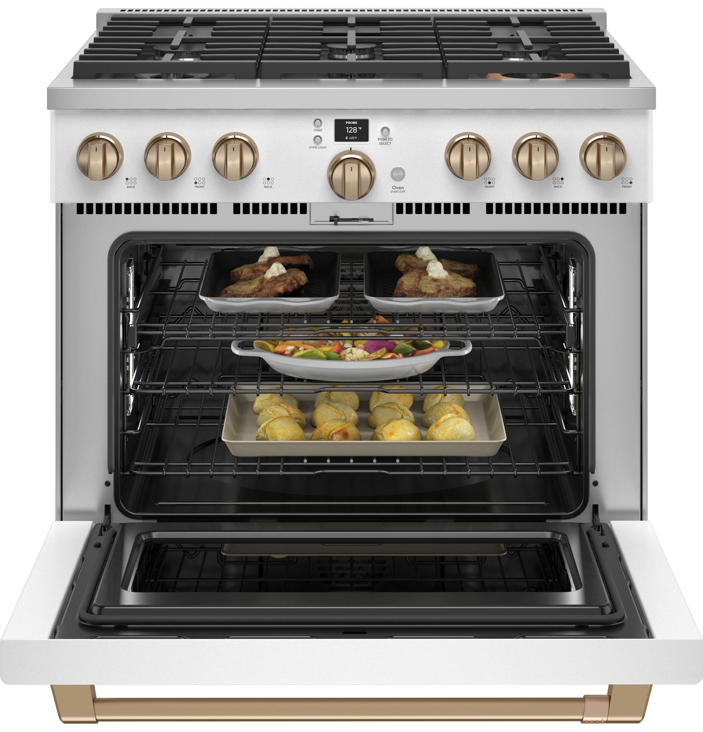 Café Gas Ranges Dual-Fuel Commercial-Style Range